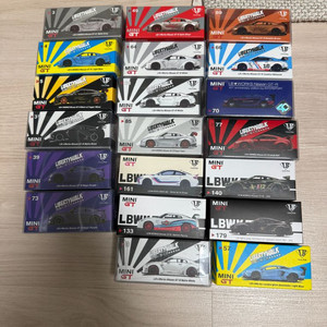 미니지티 LB 로우 개봉 모음 minigt low 핫휠 이미지