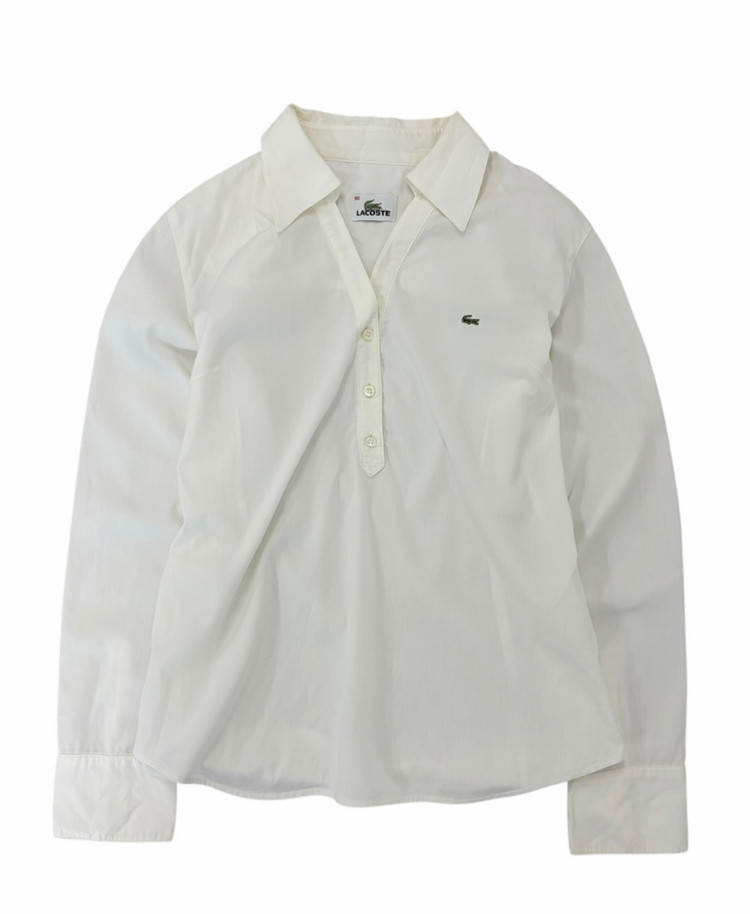 라코스테 셔츠 화이트 (90/여성S추천)--9