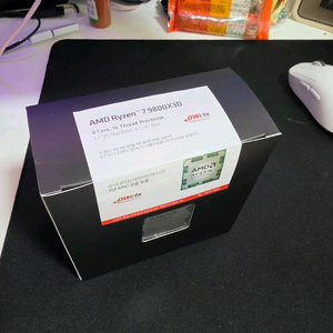 라이젠 9800x3d 국내정품 멀티팩 미개봉 이미지