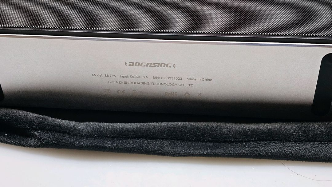 보가싱 (BOGASING) S8 Pro 블루투스 스피커 이미지