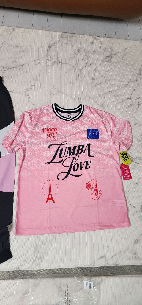 신상 줌바웨어 세트 라지L사이즈(66~77이상 이미지