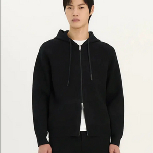 [새상품]띠어리 자고 후드 블랙 M