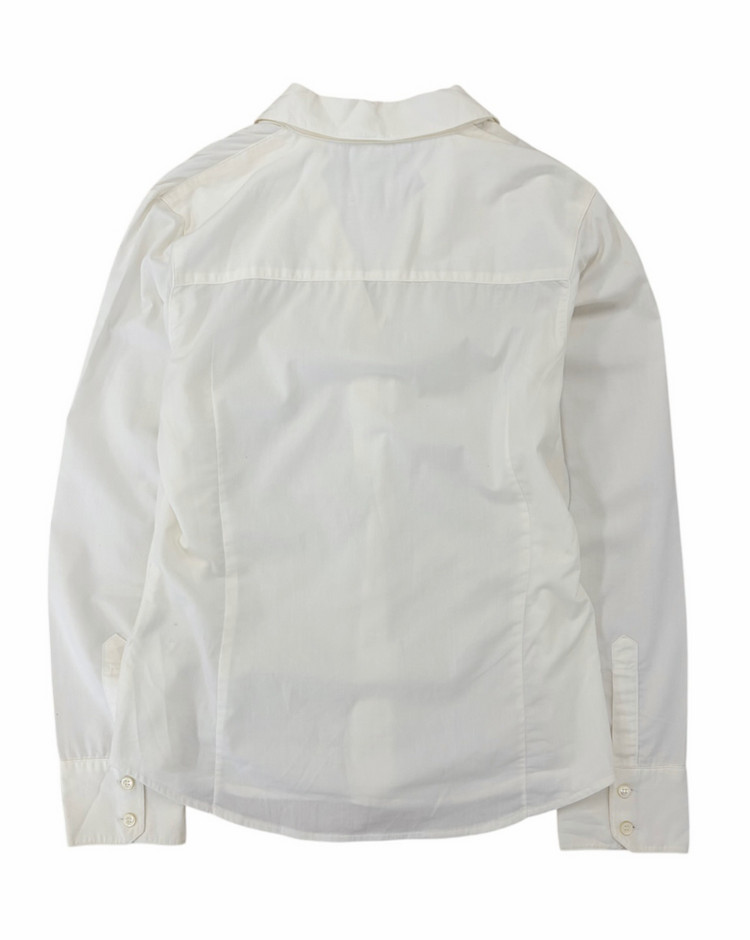 라코스테 셔츠 화이트 (90/여성S추천)--6