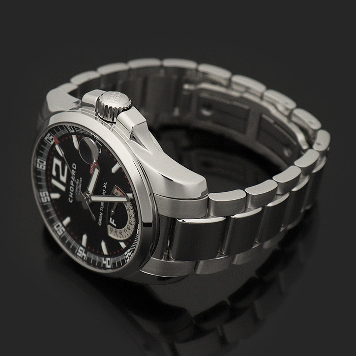 쇼파드 44MM 스틸 오토매틱 밀레밀리아 그란투리스모 GT XL 파워 컨트롤 남성 시계 / 158457-3001 이미지