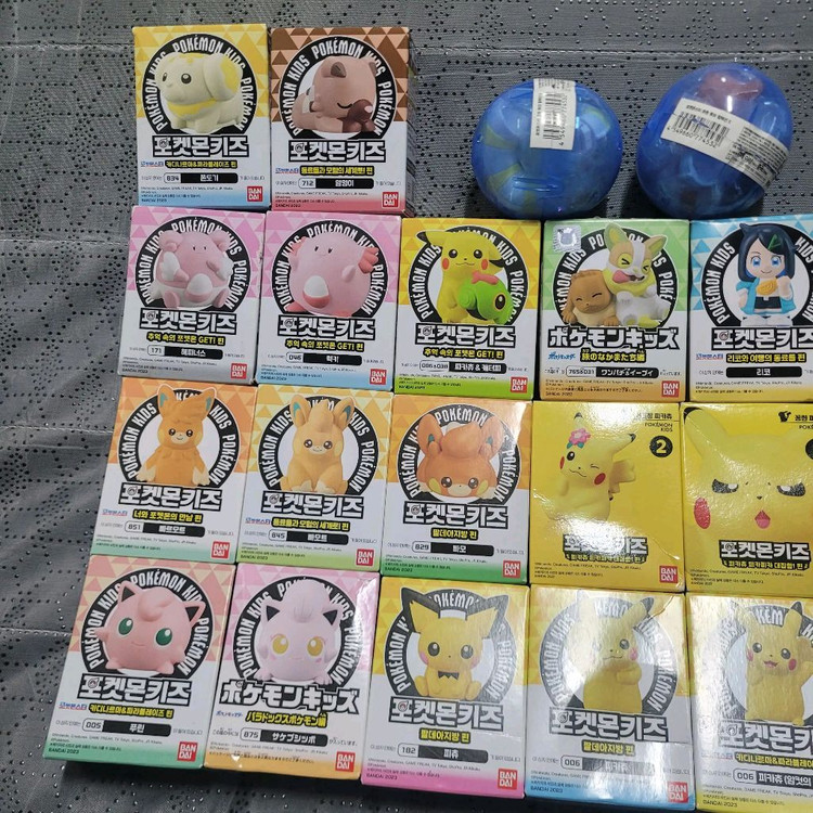 이번주반택포 포켓몬 포켓몬스터 포켓몬키즈 피규어 가챠 일괄--1