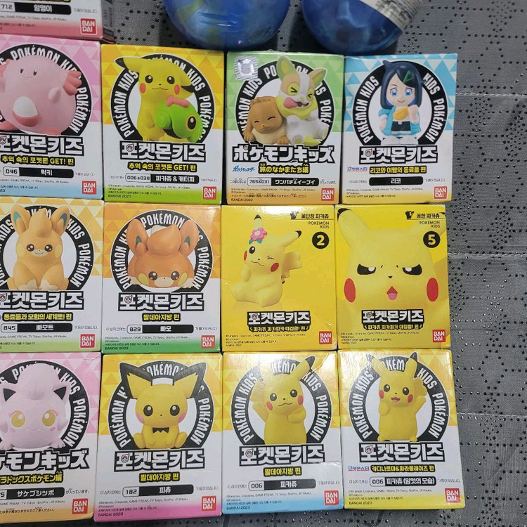 이번주반택포 포켓몬 포켓몬스터 포켓몬키즈 피규어 가챠 일괄--2