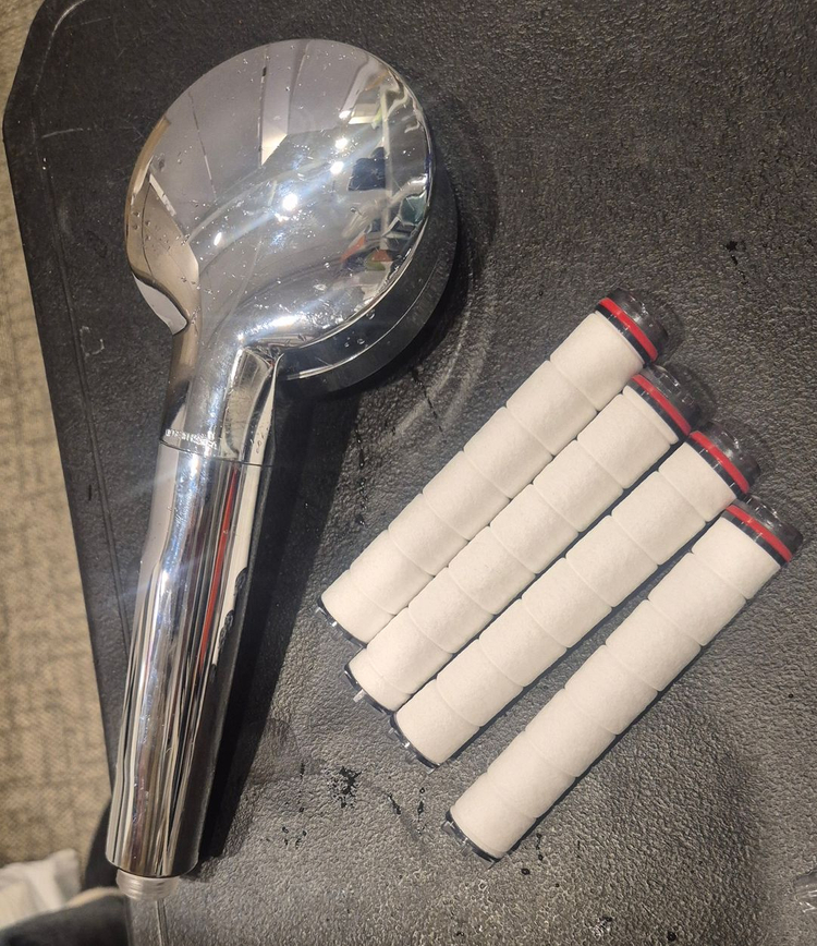 대림바스 필터샤워헤드세트 (필터 4개 포함) 택포 이미지
