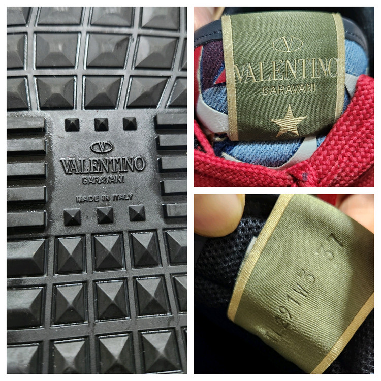 37/240 발렌티노신발 락러너 카모스타 발렌티노스니커즈 스타패치--8