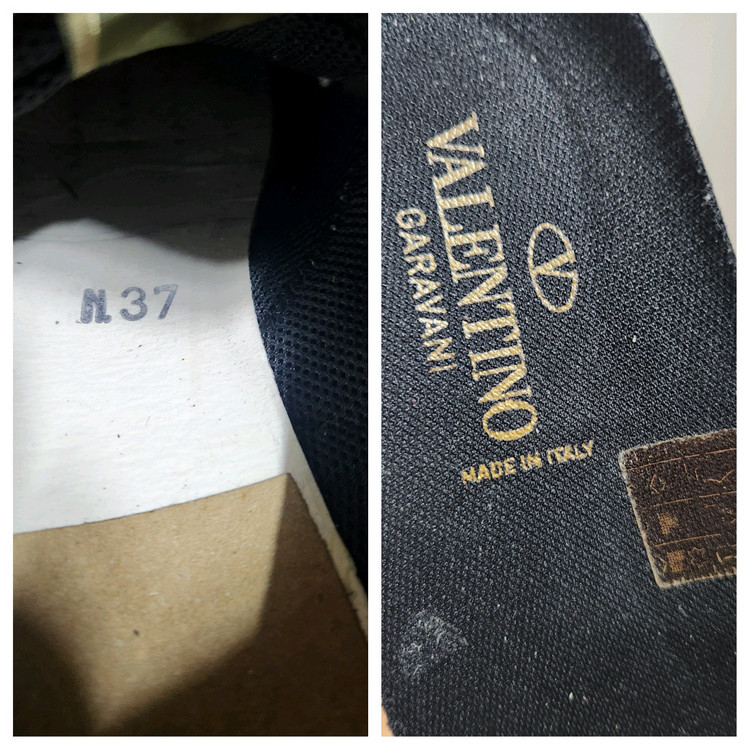 37/240 발렌티노신발 락러너 카모스타 발렌티노스니커즈 스타패치--9