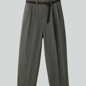 렉토 퀸시 울 벨트 팬츠 멜란지 그레이 S사이즈