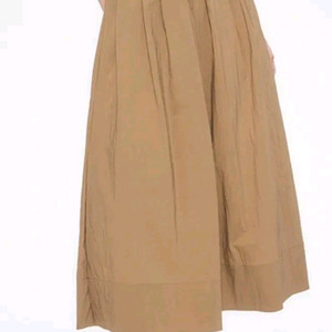 한섬 오브제 크링클 슬릿 와이드 팬츠