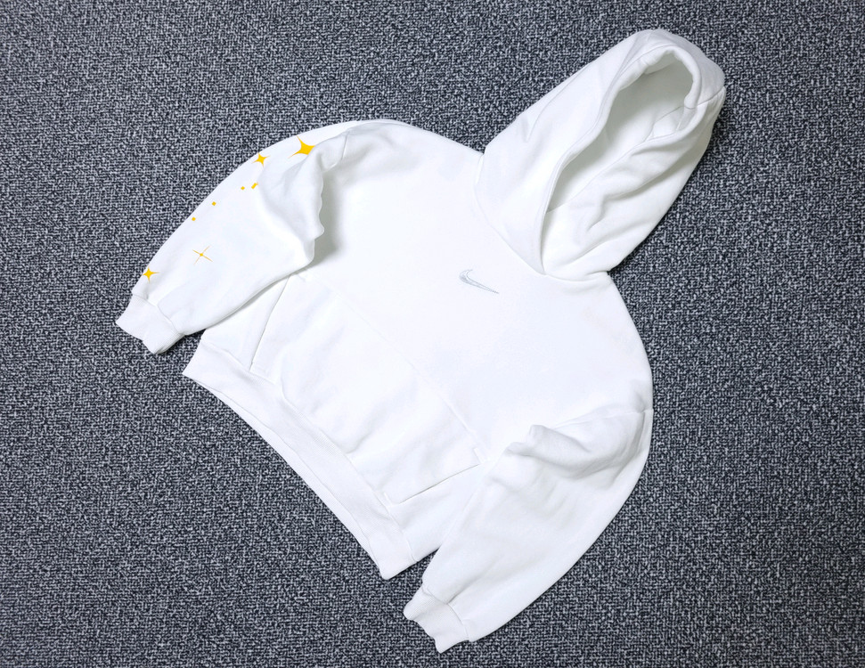 [무료배송][140]나이키 키즈 기모 크롭티 후드티--2