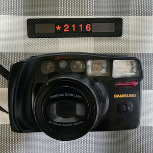 삼성캐녹스 퍼지줌 1050 필름카메라