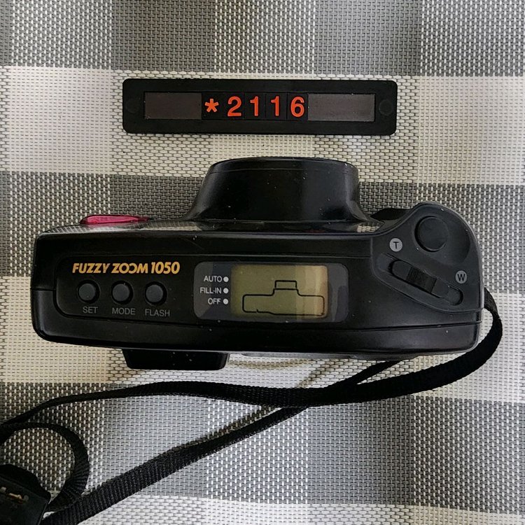 삼성캐녹스 퍼지줌 1050 필름카메라--1