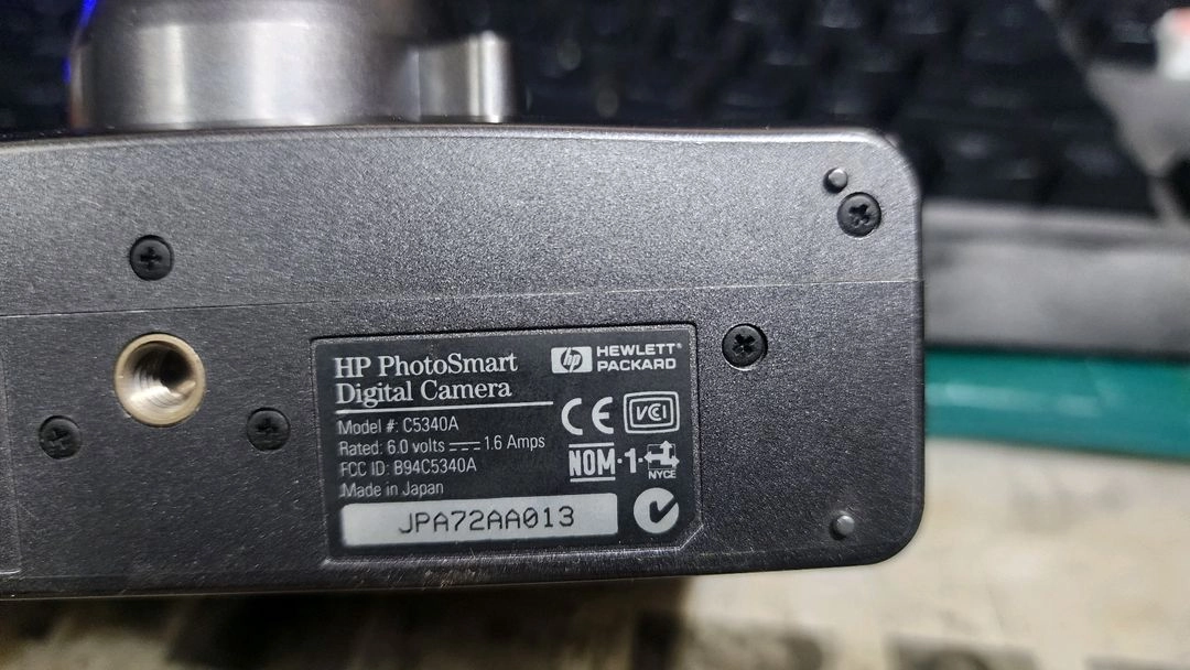 HP PhotoSmart Digital Camera (모델명: C5340A) 이미지