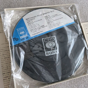 민트급 오리지날 릴테이프 글렌굴드 베토벤 피아노소나타작품번호 31 전곡 릴데크 오디오 테이프