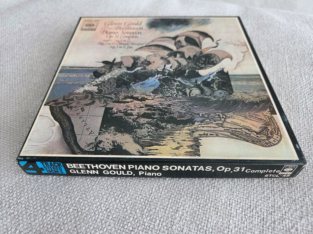 민트급 오리지날 릴테이프 글렌굴드 베토벤 피아노소나타작품번호 31 전곡 릴데크 오디오 테이프--3