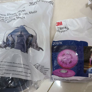 3m 마스크 7502마스크필터 2097k 판매합니다 이미지