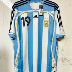 (새상품) 아르헨티나 메시 월드컵 데뷔 유니폼 06/08