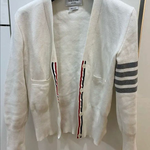 톰브라운 밀라노스티치 여성가디건 42