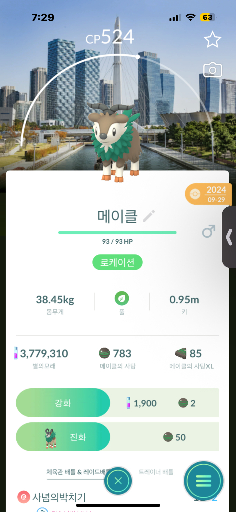 포켓몬고 로케배경 코튬 판매합니다. 이미지