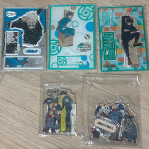 주술회전 아크릴 점프샵 디오라마 고죠사토루 후시구로메구미 생일 한정 이미지