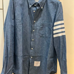 25fw 톰브라운 청셔츠 100-105 (새상품급) 이미지