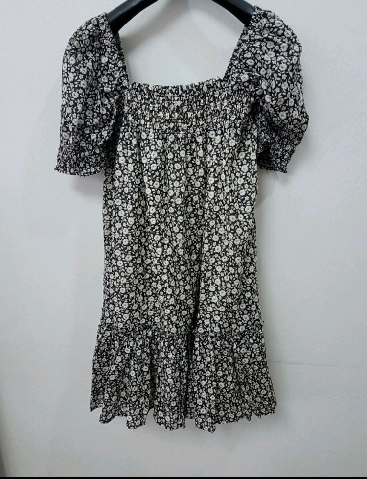 토리버치 스모킹 미니 드레스 새상품급--7