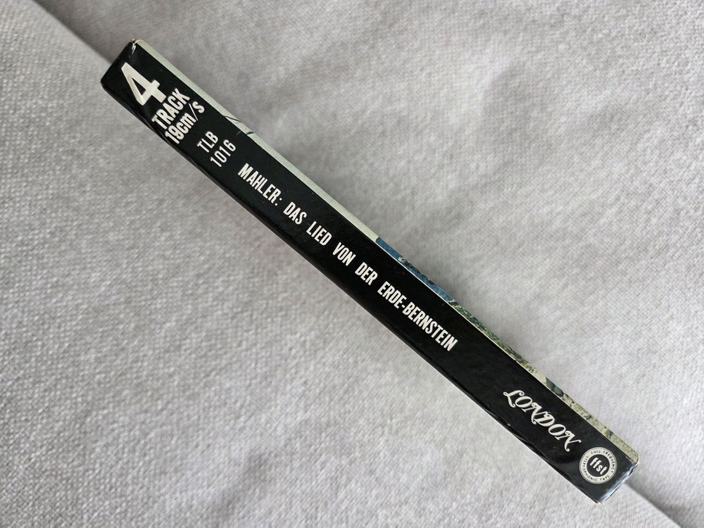 민트급 오리지날 릴테이프 번스타인이 빈 필과 협연한 말러<대지의 노래> 릴데크 오디오 테이프--4