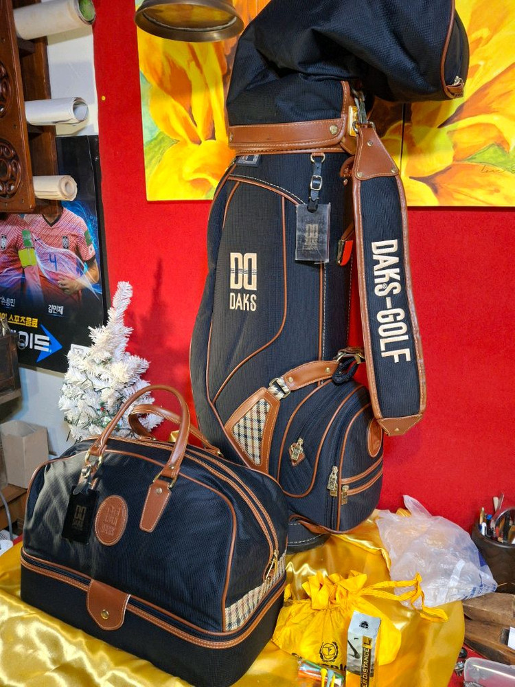 닥스 보스턴백과 골프가방--3