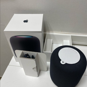 풀박스 ) 애플 홈팟 2세대 블랙 이미지