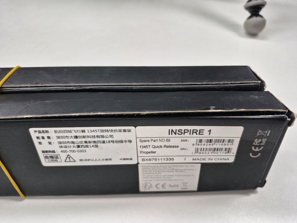 인스파이어1 드론 용 프로펠러 미사용 두박스(1박스당 두개씩)--3