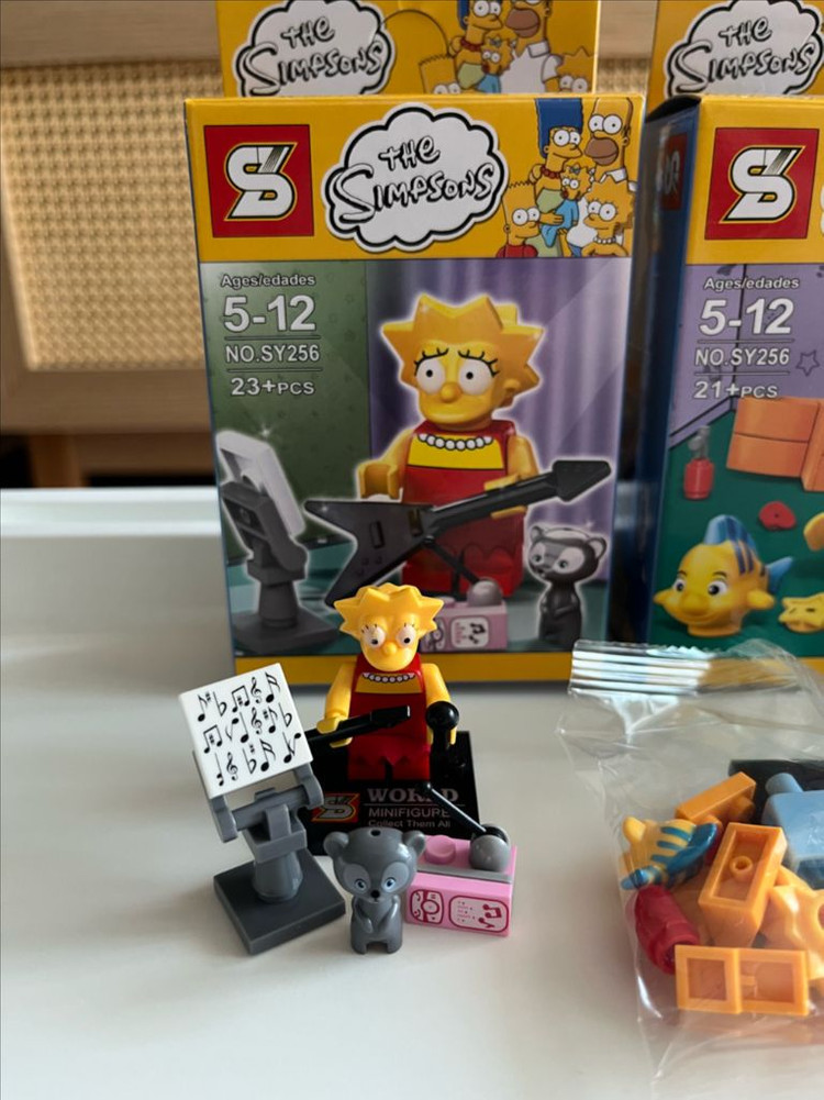 심슨 레고 미니피규어 SY256 (두개미개봉)--1