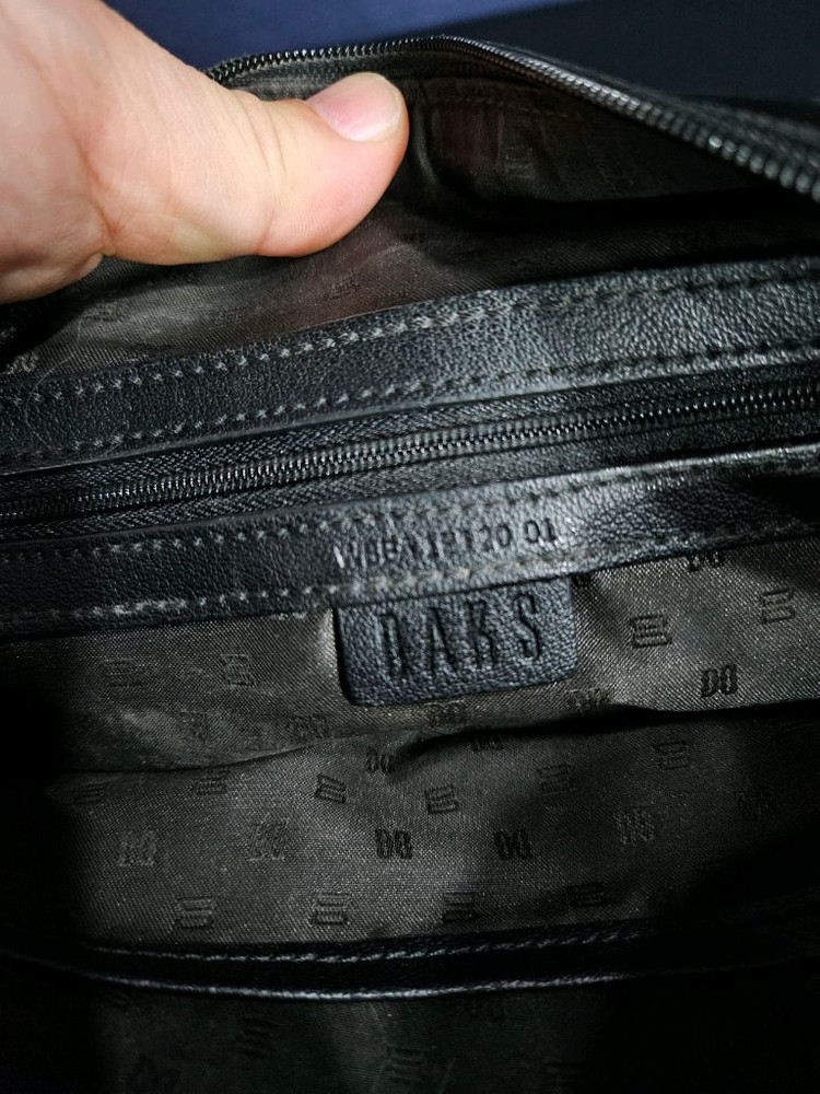 닥스 블랙 남성 크로스백 이미지