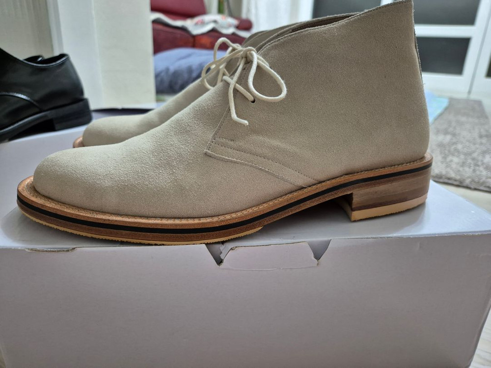 수제화 스웨이드 비브람보강 [260/265] 팝니다 이미지