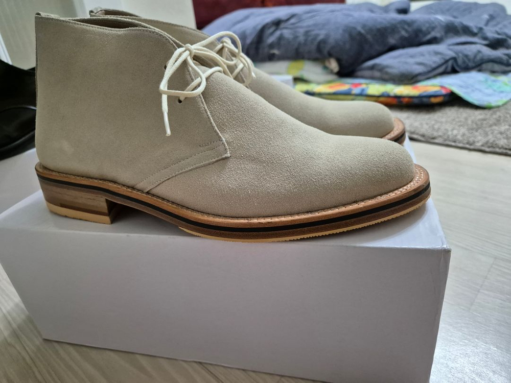 수제화 스웨이드 비브람보강 [260/265] 팝니다 이미지