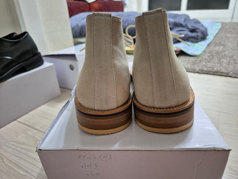 수제화 스웨이드 비브람보강 [260/265] 팝니다 이미지