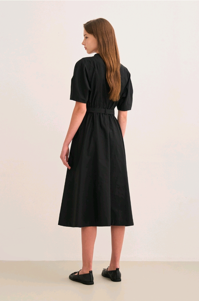 (새상품 역시즌) sjsj 원피스 system 듀엘 오즈세컨 레니본 보브 지컷 샤틴 잇미샤 이미지