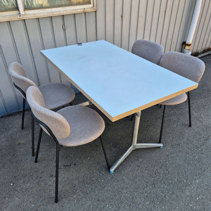 4인용테이블의자세트 1350사이즈 이미지