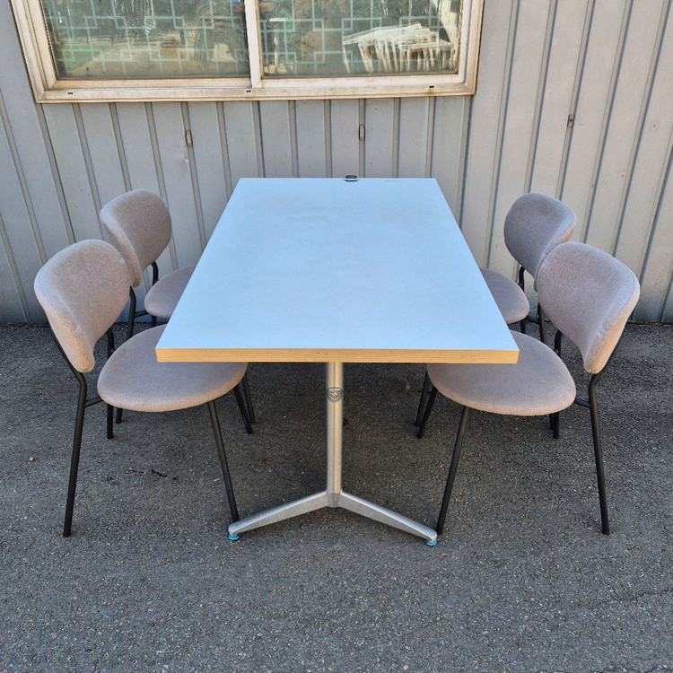 4인용테이블의자세트 1350사이즈 이미지