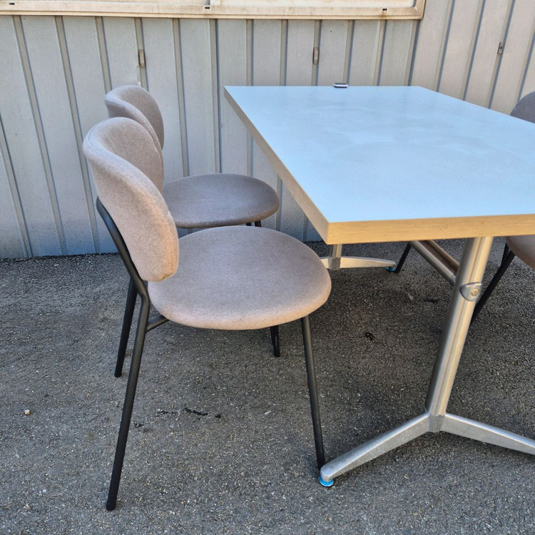 4인용테이블의자세트 1350사이즈 이미지