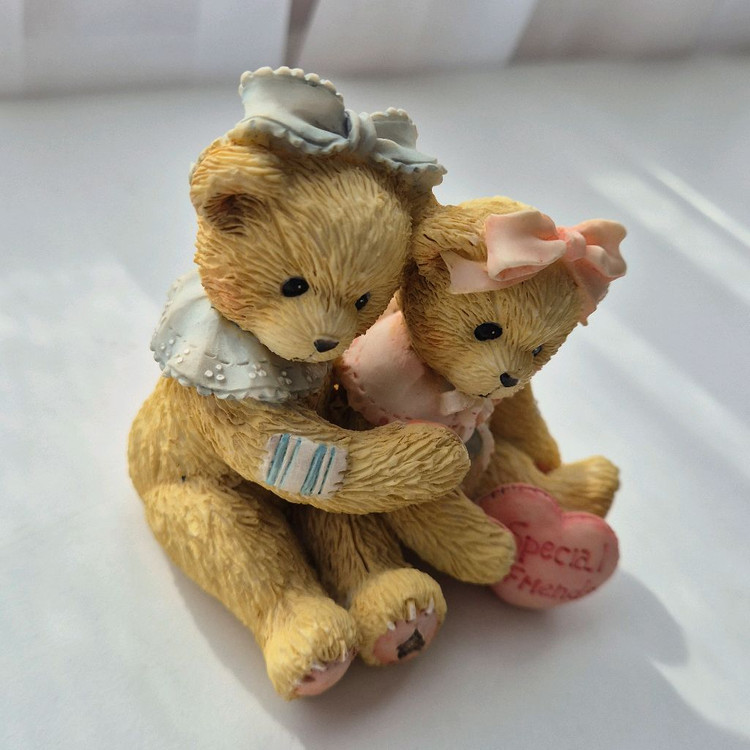 체리쉬드 테디즈) 리본 소녀 베어즈 피겨린--1