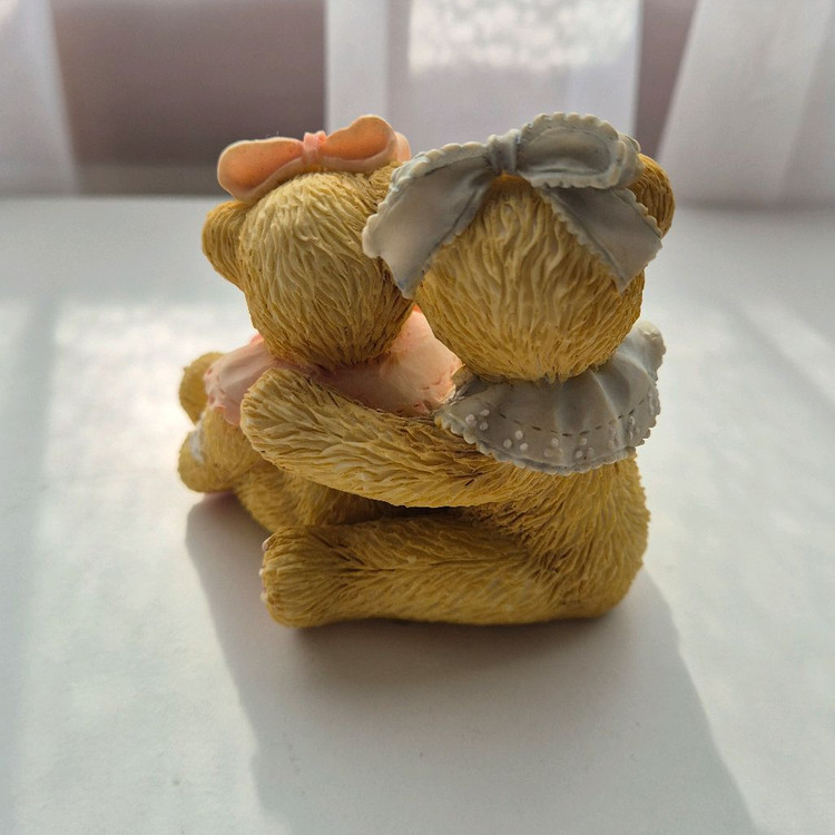 체리쉬드 테디즈) 리본 소녀 베어즈 피겨린--2