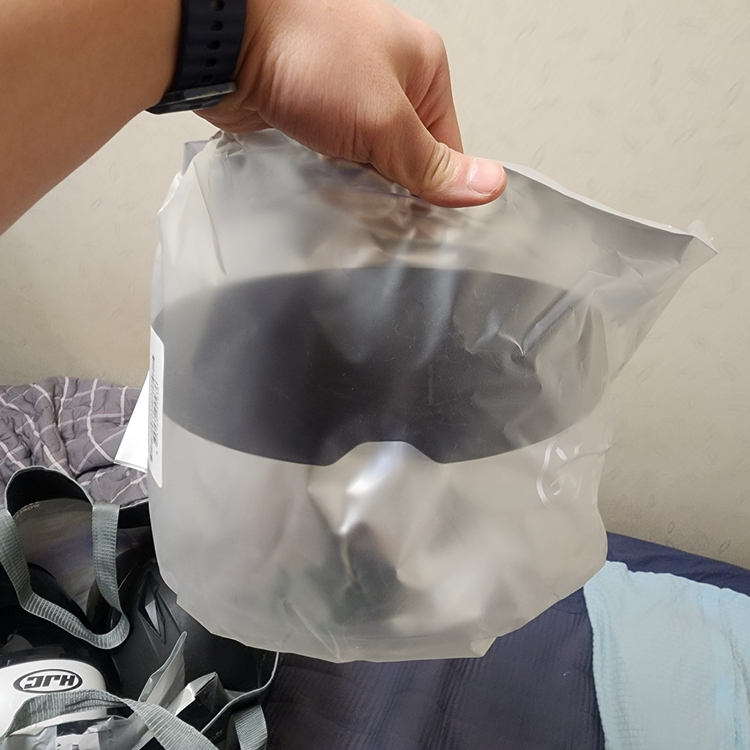 5번 착용한 HJC I30 화이트 오픈페이스 헬멧XL(스쿠터 헬멧, 오토바이 헬멧, 오픈페이스) 판매합니다. 이미지