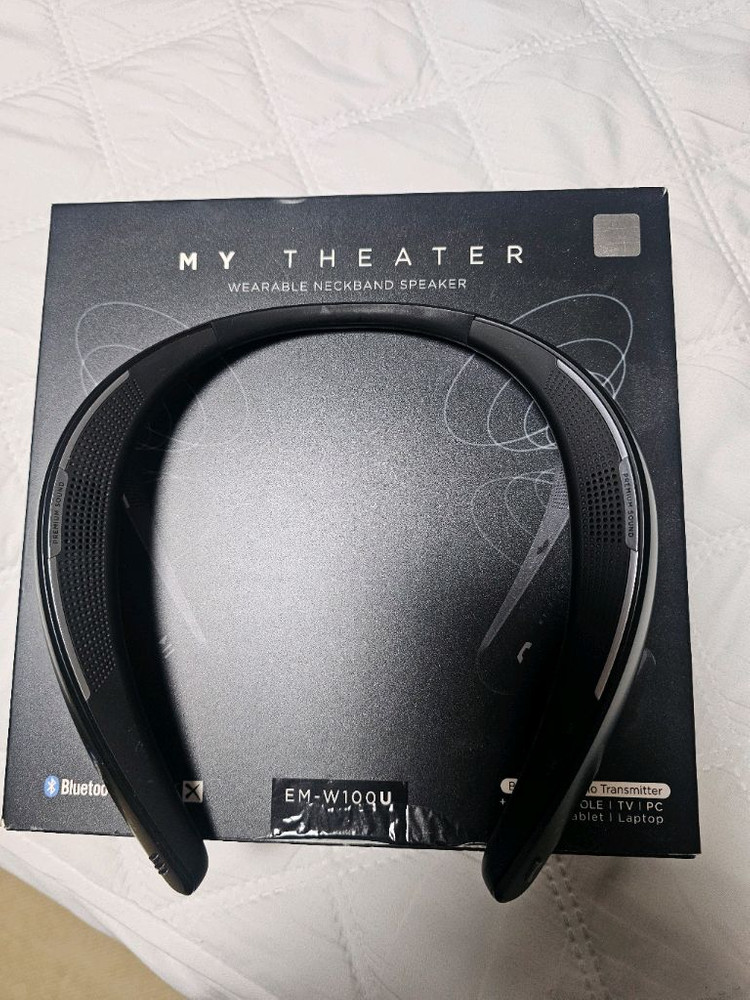 MY THEATER 넥밴드 블루투스 스피커--1