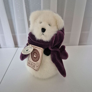 보이즈베어) 새하얀 반짝이 눈사람 베어 빈티지소품