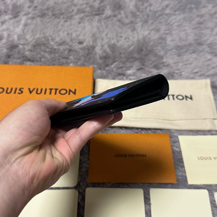 [한정판] 루이비통 이클립스 선라이즈 브라짜 월릿 장지갑--5