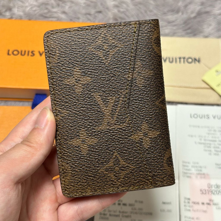 [미사용/새상품] 루이비통 모노그램 더스트 캔버스 오거나이저 카드지갑 이미지