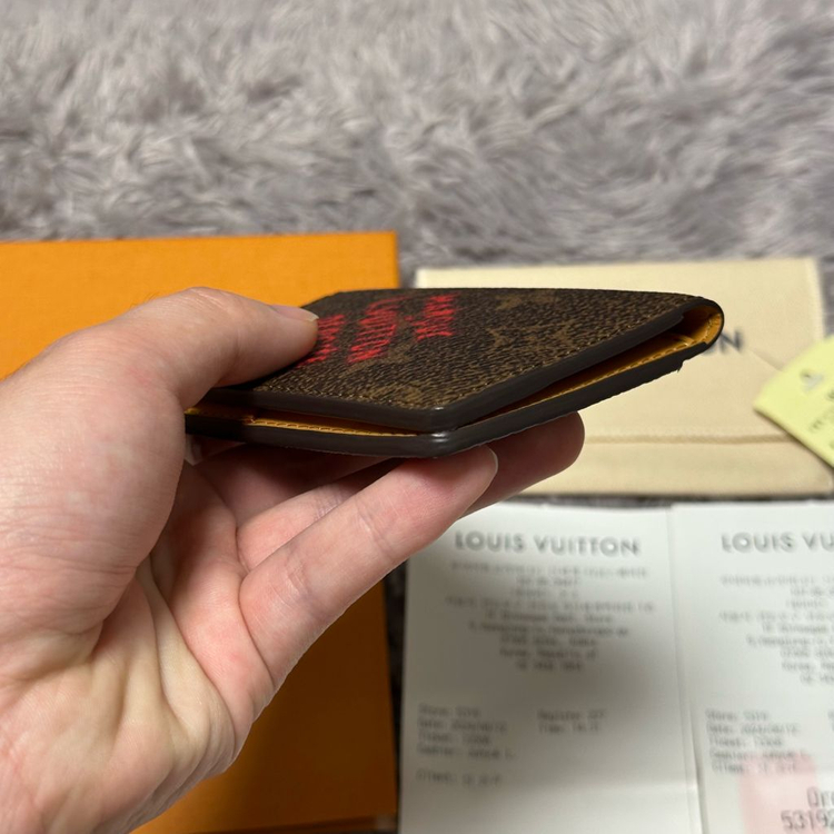 [미사용/새상품] 루이비통 모노그램 더스트 캔버스 오거나이저 카드지갑 이미지