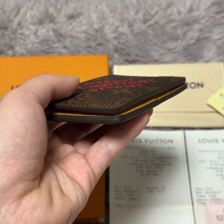 [미사용/새상품] 루이비통 모노그램 더스트 캔버스 오거나이저 카드지갑 이미지